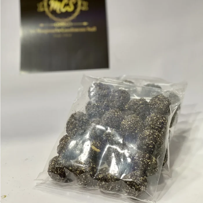 Black Sesame(Ellu) Laddoo - Mini - Image 1