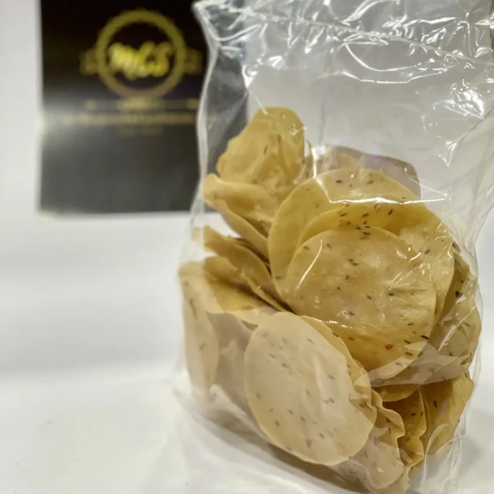 Rice Papad - Red Chilli with Jeera - Image 1