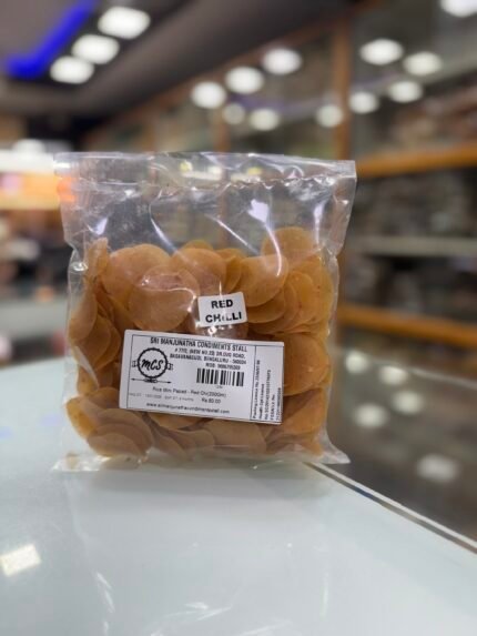 ⁠Rice Mini papad -  Red chilli